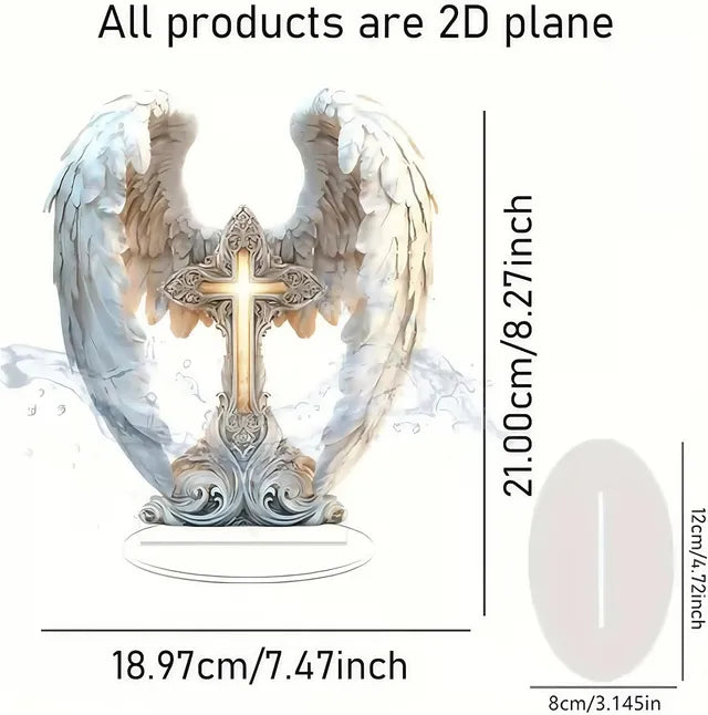 đFall Hot Sale 50% OFFâGorgeous Angel Wings Cross Decoration