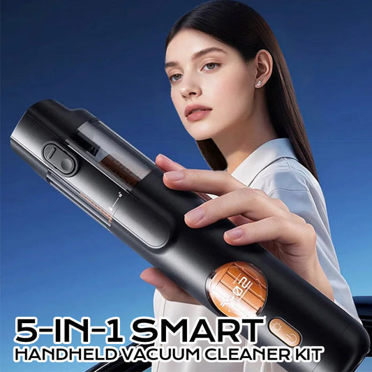 🔥Limited Time 50% Off🛒5-in-1 Smart Handheld Vacuum Cleaner Kit